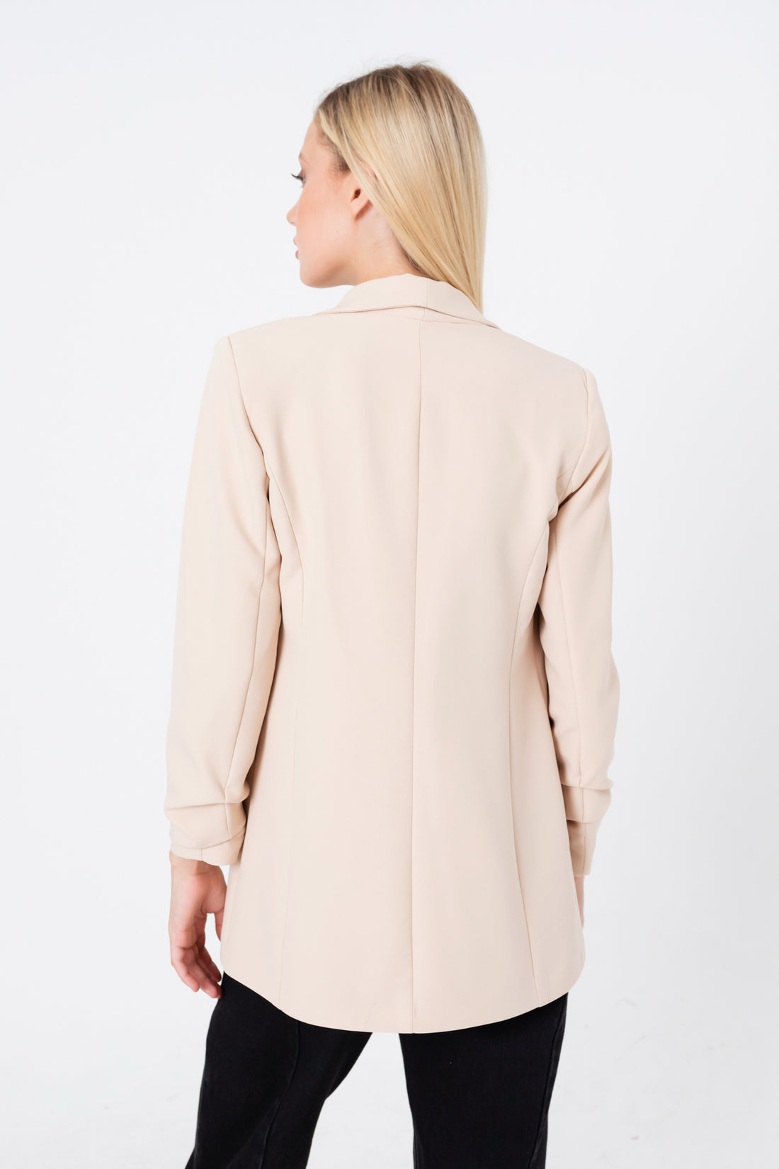 Kadın Bej Blazer Ceket